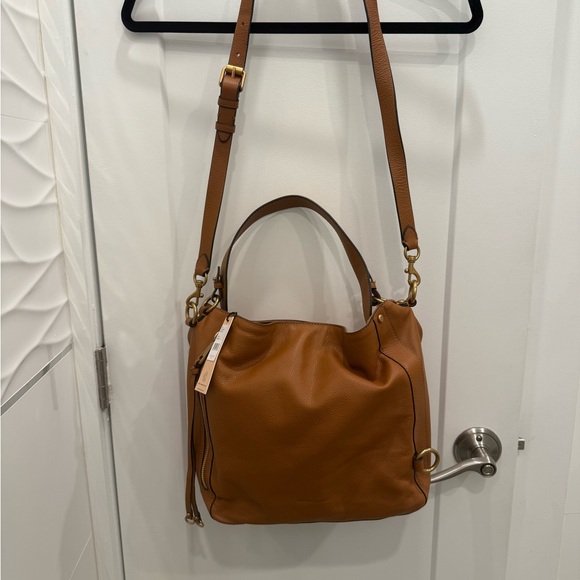 Rebecca Minkoff Tan Mab Leather Hobo Bag - Picture 6 of 13